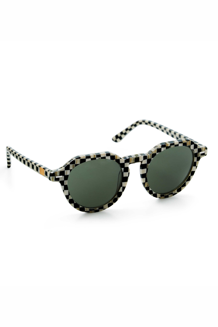 MacKenzie Childs: Courtly Check Rebecca Sunglasses