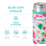 Swig: Island Bloom Slim Can Coolie