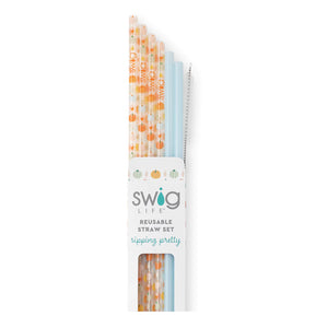 Swig: Reusable Straw, Pumpkin Spice