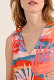 Molly Bracken: Tropical Tank Dress - Pink Roma