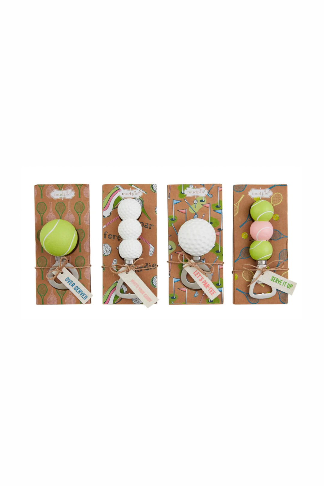 Mud Pie: Tennis + Golf Bottle Openers - B Social Boutique