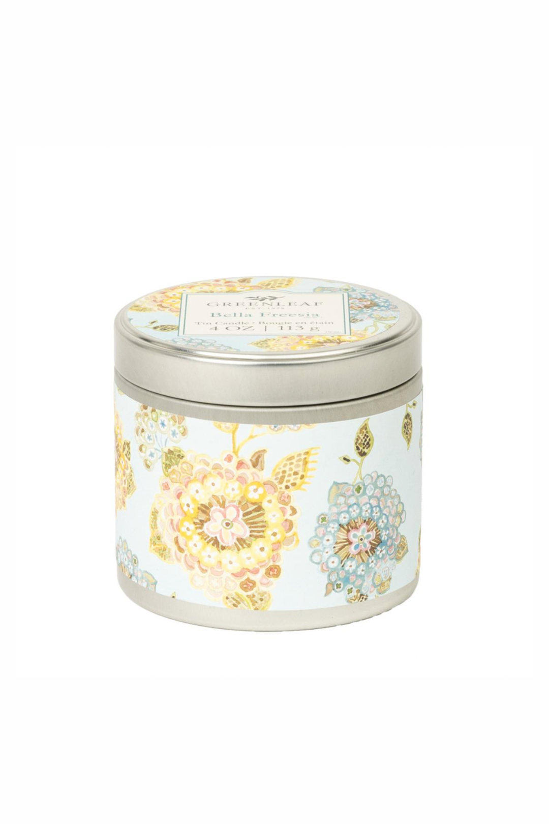 Bella Freesia Tin Candle 4oz - B Social Boutique