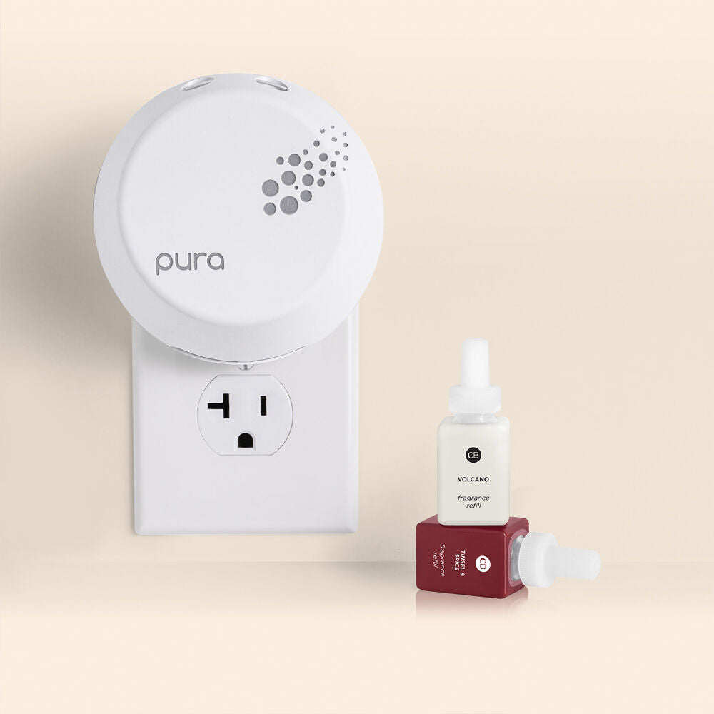 Volcano and Tinsel & Spice Pura Smart Home Diffuser Kit V3