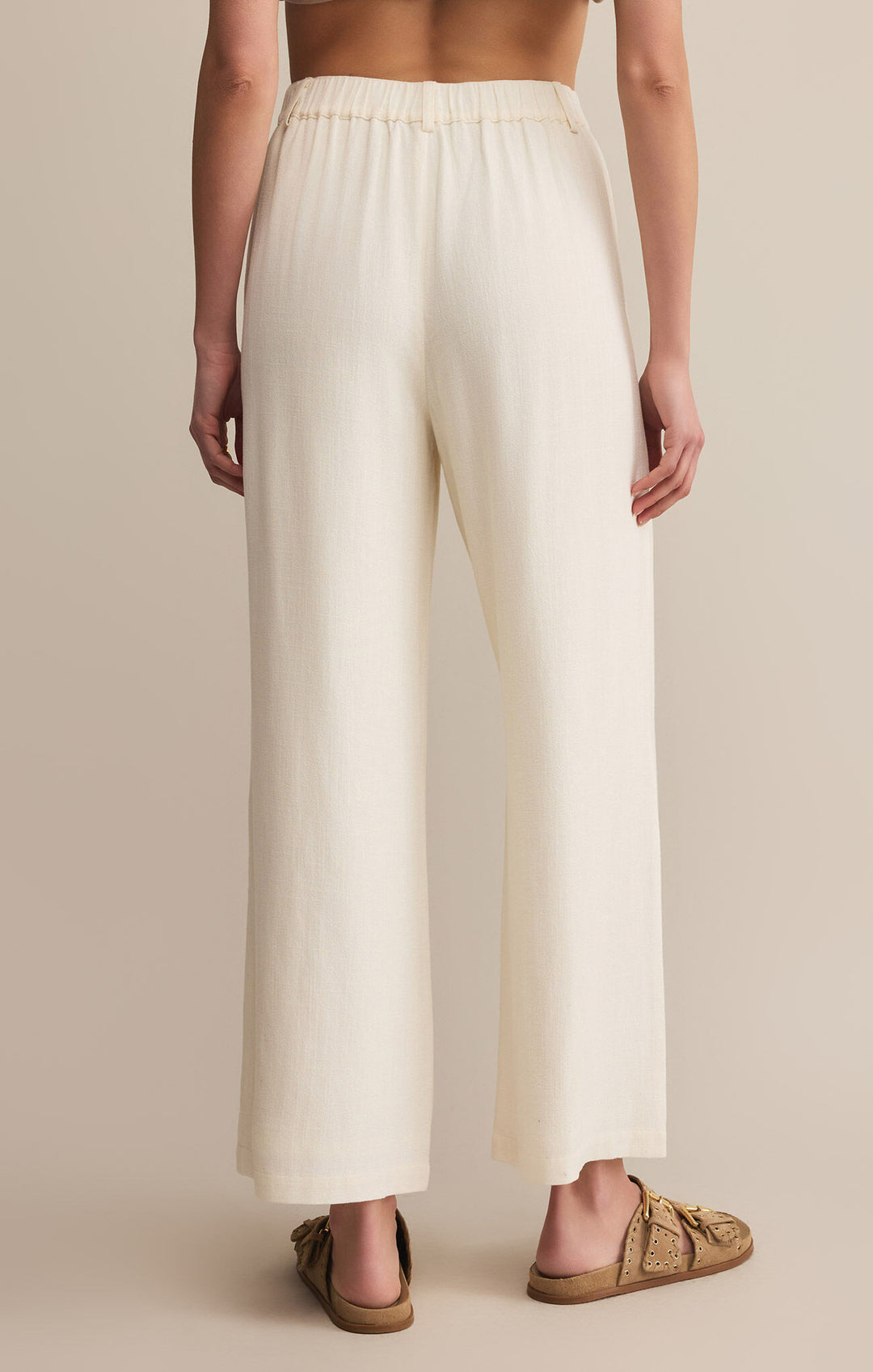 Z Supply: Vista Linen Pant - Sea Salt