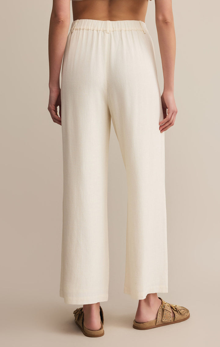 Z Supply: Vista Linen Pant - Sea Salt