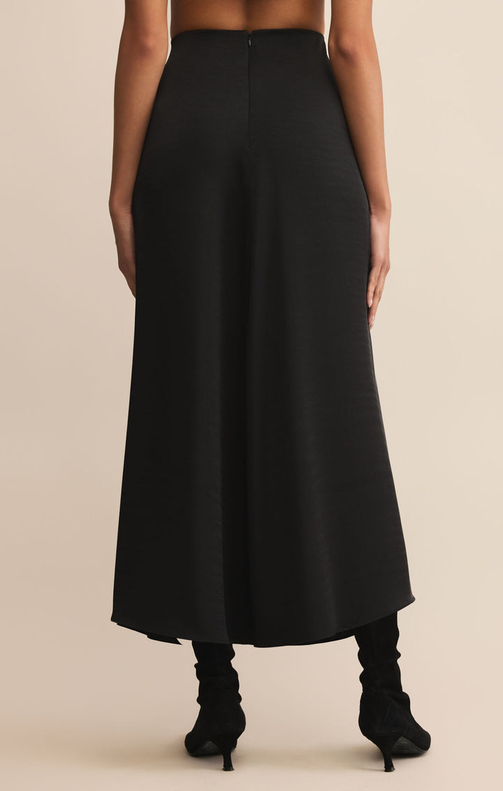 Z Supply: Northpointe Midi Skirt - Black