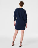 Spanx: Airessentials Crew Neck Dress - Timeless Navy