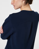 Spanx: Airessentials Crew Neck Dress - Timeless Navy