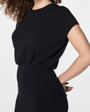 Spanx: Airessentials Gathered Waist Dress - Very Black