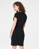 Spanx: Airessentials Gathered Waist Dress - Very Black