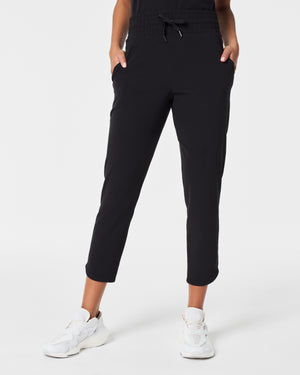 Spanx: On The Move Tapered Pant - Very Black