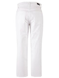 KUT: RACHAELHIGH RISE MOM JEAN Raw Hem - Optic White