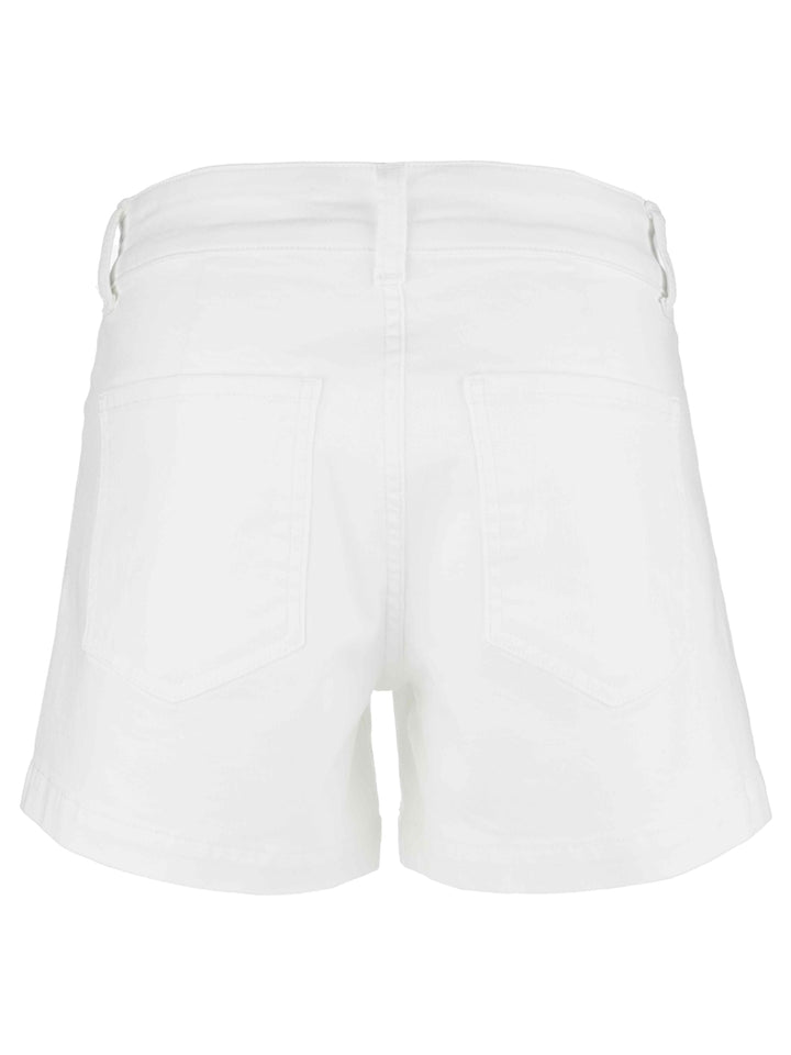 KUT:  JANE Zipper Pocket Short - Optic White