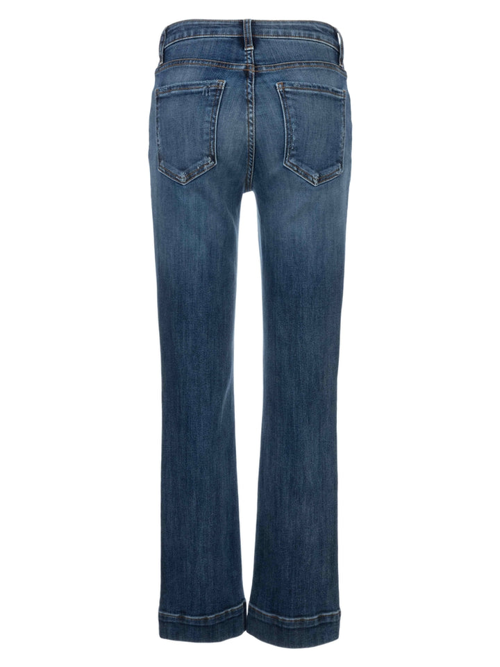 KUT: Kelsey  High Rise Ankle Flare With Wide Hem  - Vibrant