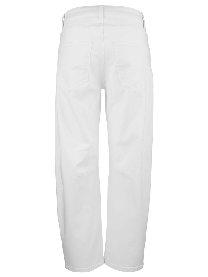 KUT: ASHLEY HIGH RISE SLOUCHY BARREL JEAN -Optic White