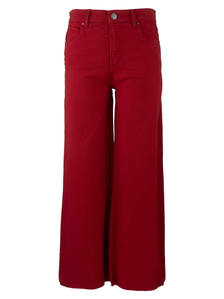KUT: Meg High Rise Wide Leg - Ruby Red
