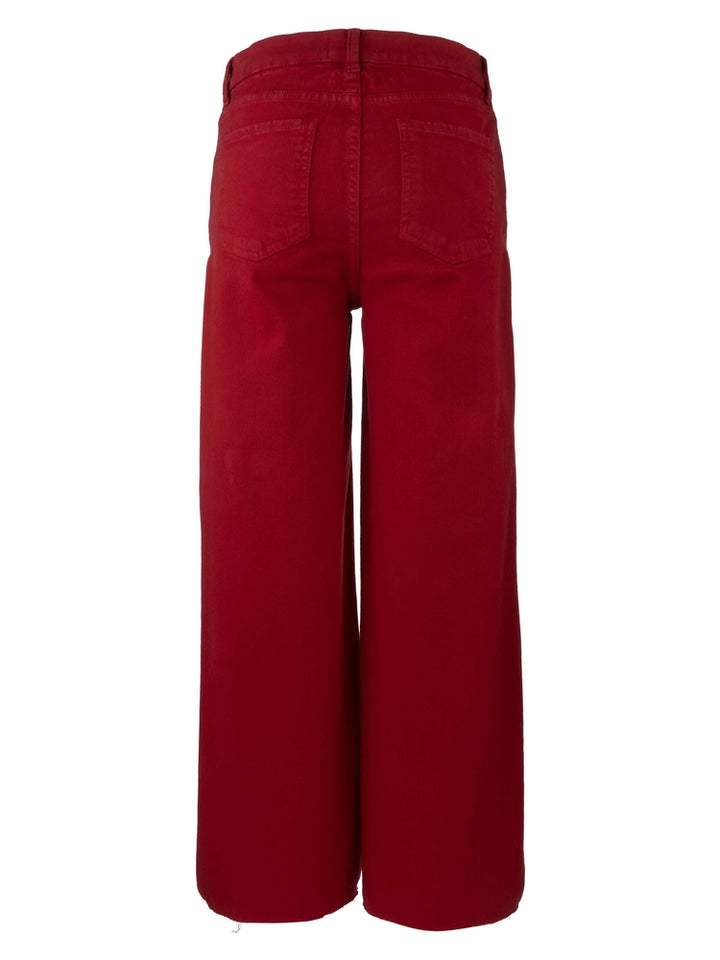 KUT: Meg High Rise Wide Leg - Ruby Red