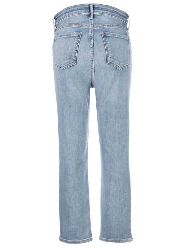 KUT: Elizabeth High Rise Crop Straight Leg Jean - Supported