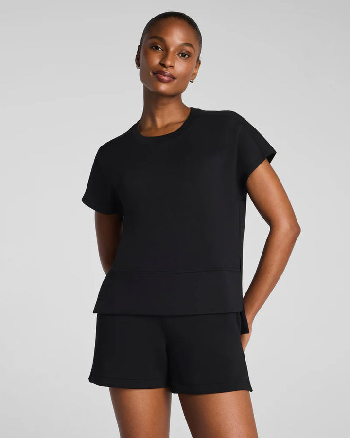 SPANX AirEssentials® Crewneck Tee - Very Black