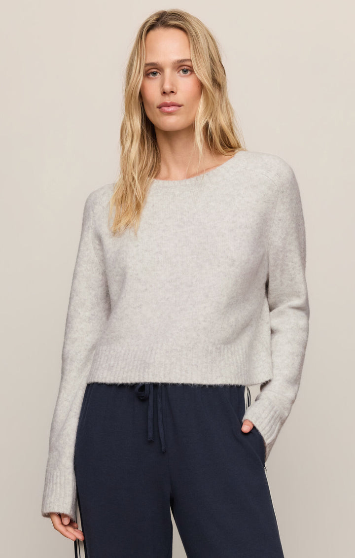 Z Supply: Stand In Sweater Feather Grey