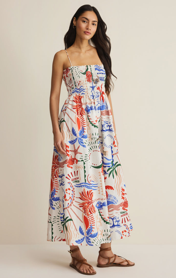 Z Supply: Cornelia Getaway Midi Dress Multi