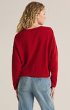 Z Supply: Merry Sweater-  Haute Red