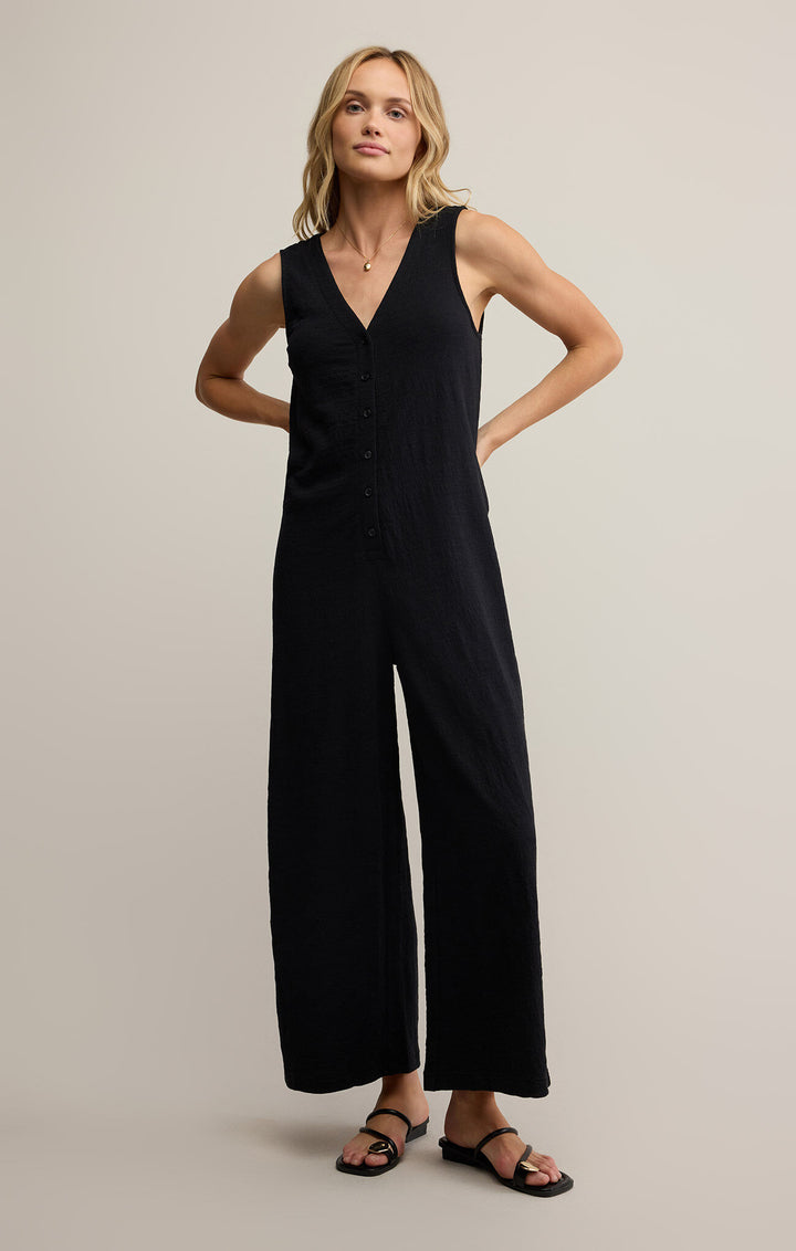 Z Supply: Solace Jumpsuit Black