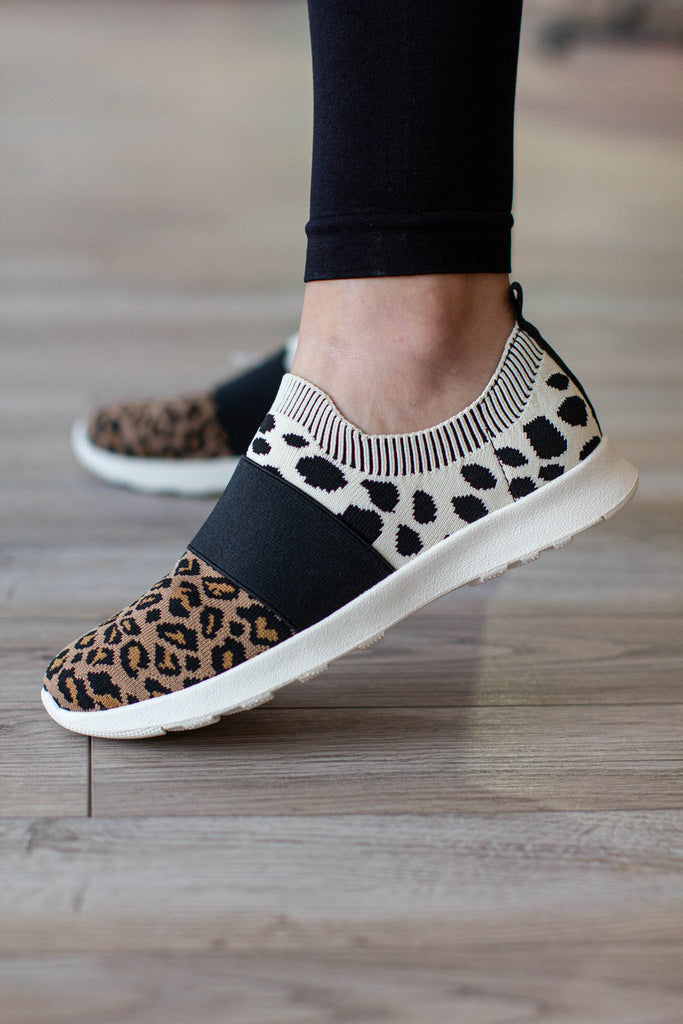 With Sass Leopard Sneaker - A Cut Above Boutique