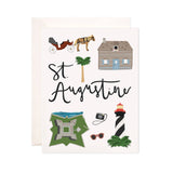 St. Augustine Greeting Card