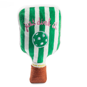 Green Stripe Pickleball Paddle by Haute Diggity Dog
