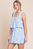 Playful Romper - Sky