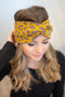 Twist-Front Headwrap - Leopard