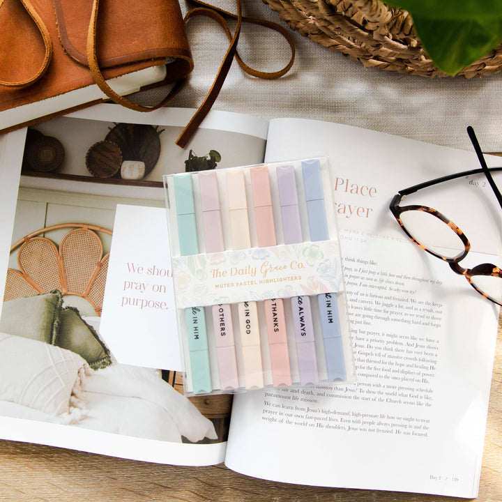Muted Pastel Highlighters - B Social Boutique