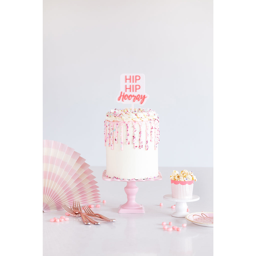 Cake By Courtney Hip Hip Hooray Cake Topper