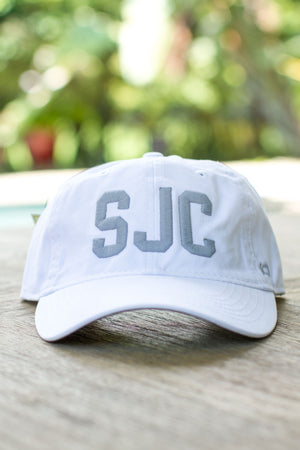 SJC White Dad Hat