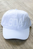 904 White Monochrome Dad Hat