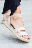 Made For You Sandal - Beige - A Cut Above Boutique