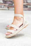 Made For You Sandal - Beige - A Cut Above Boutique