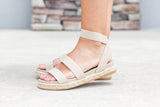 Made For You Sandal - Beige - A Cut Above Boutique