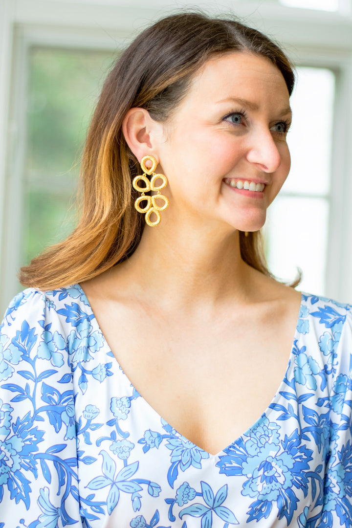 Lisi Lerch: Ginger Metal Earrings