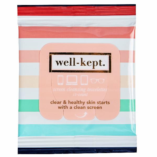Well Kept Screen Cleansing Towelettes - A Cut Above Boutique