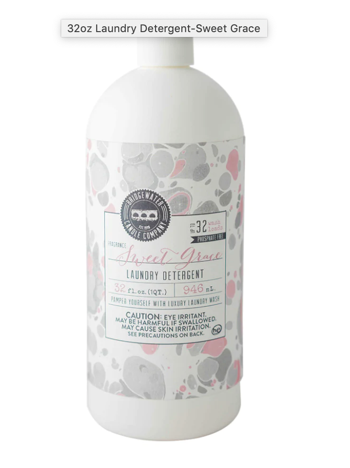 32oz Laundry Detergent-Sweet Grace - B Social Boutique