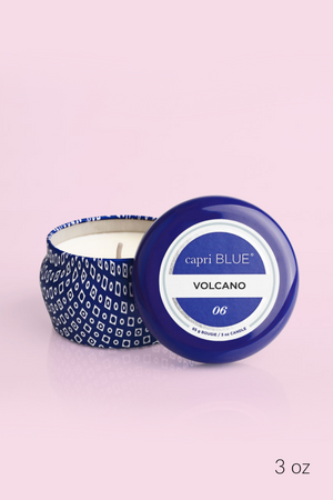 Volcano Blue Mini Tin, 3 oz - A Cut Above Boutique