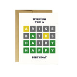 Wordle Birthday | Funny Birthday Card