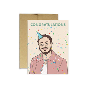 Malone Congrats - Card