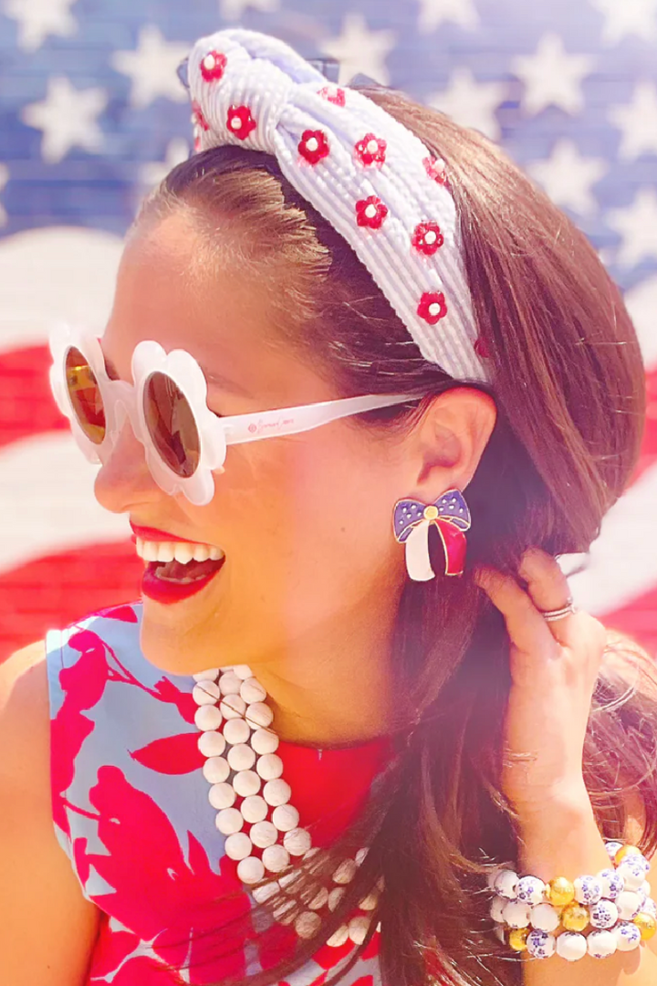 Brianna Cannon: DAISY SUNNIES - White