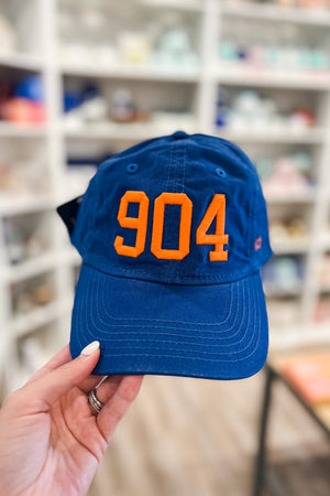 904 Blue & Orange Dad Hat