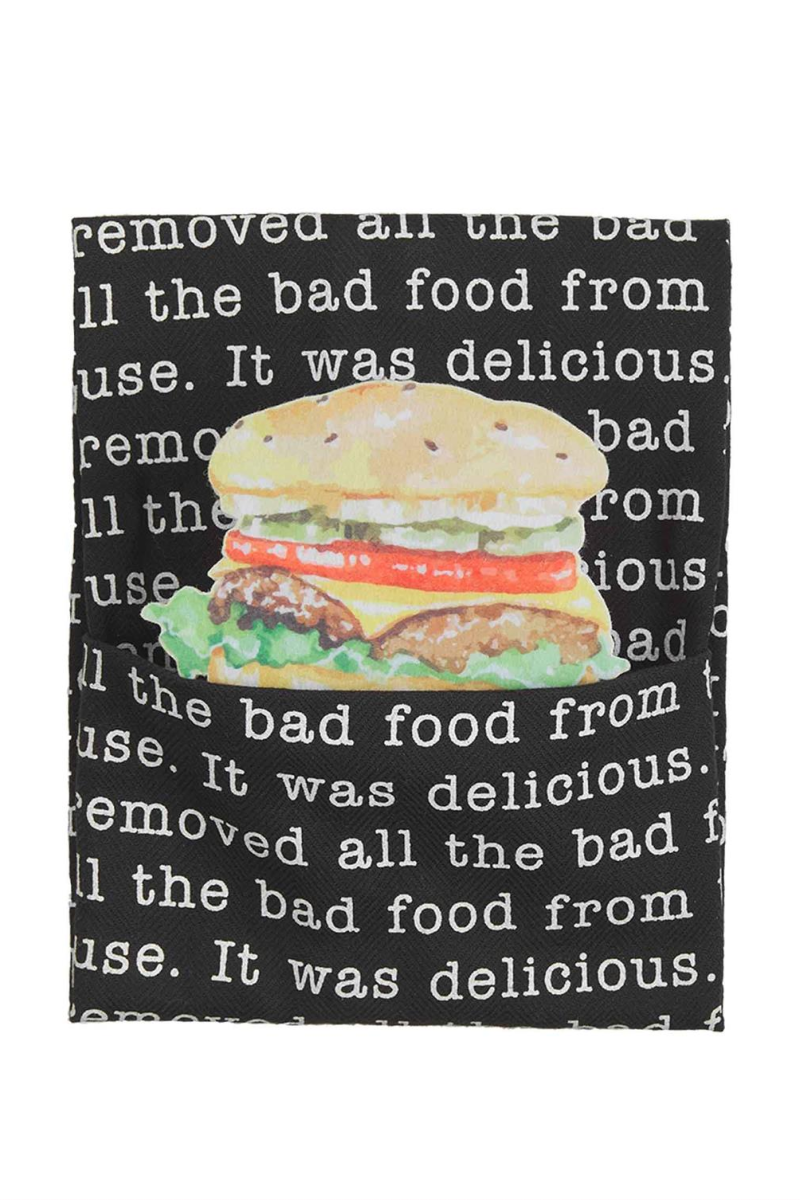 Mud Pie Burger Sponge Towel