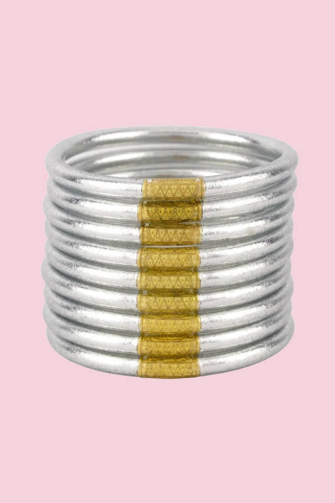 BuDhaGirl - SILVER ALL WEATHER BANGLES®