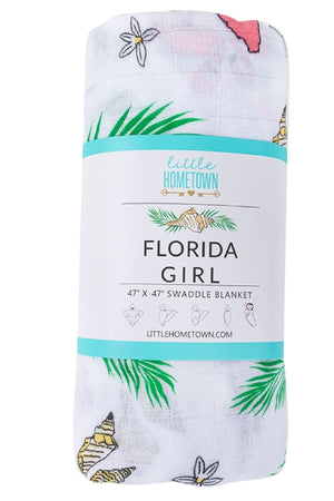 Little Hometown - Florida Girl Swaddle